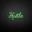 'Hustle 3' neon sign - VINTAGE SIGN