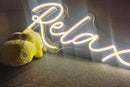 'Relax' neon sign - VINTAGE SIGN