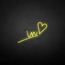 'In love' neon sign - VINTAGE SIGN