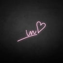 'In love' neon sign - VINTAGE SIGN