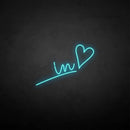 'In love' neon sign - VINTAGE SIGN