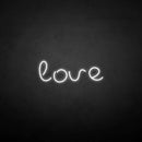 'love2' neon sign - VINTAGE SIGN