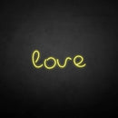 'love2' neon sign - VINTAGE SIGN