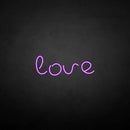 'love2' neon sign - VINTAGE SIGN