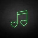 'Love music' neon sign - VINTAGE SIGN