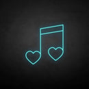 'Love music' neon sign - VINTAGE SIGN