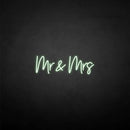 'Mr&Mrs' neon sign - VINTAGE SIGN