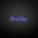 'Mr&Mrs' neon sign - VINTAGE SIGN