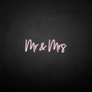 'Mr&Mrs' neon sign - VINTAGE SIGN