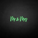 'Mr&Mrs' neon sign - VINTAGE SIGN