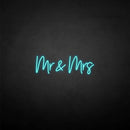 'Mr&Mrs' neon sign - VINTAGE SIGN
