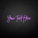 'you text here' neon sign - VINTAGE SIGN