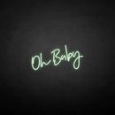 'Oh baby' neon sign - VINTAGE SIGN