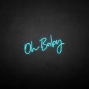 'Oh baby' neon sign - VINTAGE SIGN