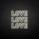'Love3' neon sign - VINTAGE SIGN