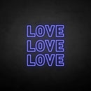 'Love3' neon sign - VINTAGE SIGN
