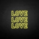 'Love3' neon sign - VINTAGE SIGN