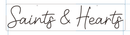 SAINTS & HEARTS Custom neon sign - VINTAGE SIGN