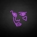 'Punk girl' neon sign - VINTAGE SIGN