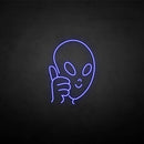 'Saucer man' neon sign - VINTAGE SIGN