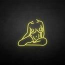 'Naked woman' neon sign - VINTAGE SIGN