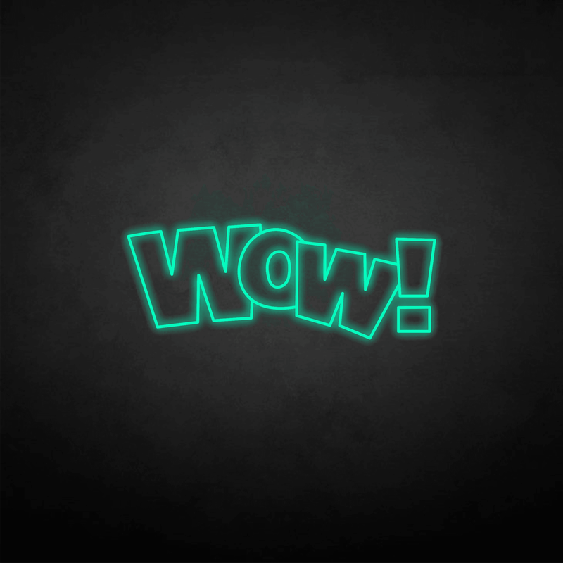 WOW! neon sign - VINTAGE SIGN